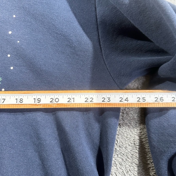 MORNING SUN VINTAGE WOMENS DOUBLE COLLARD CHRISTMAS SWEATSHIRT SZ 1X - Picture 3 of 9